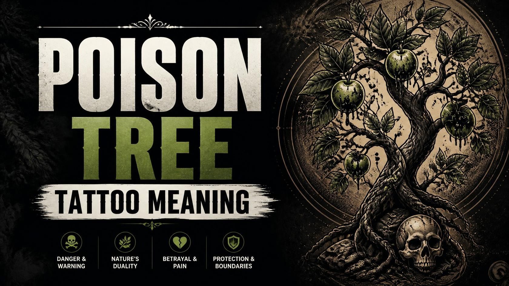 poison tree tattoo meaning