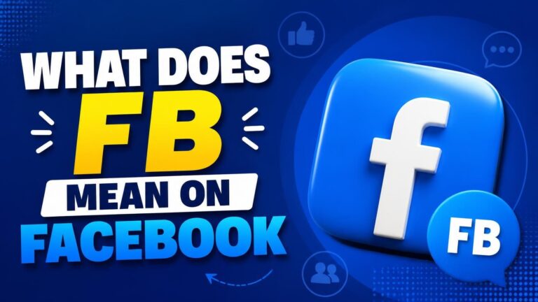 what does fb mean on facebook